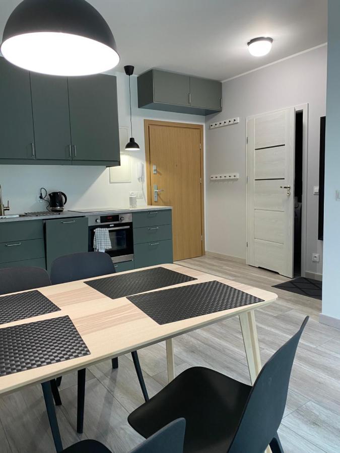 Ekologiczny Z Ogrodkiem Apartment ยาสต์เชอเบีย กูรา ภายนอก รูปภาพ