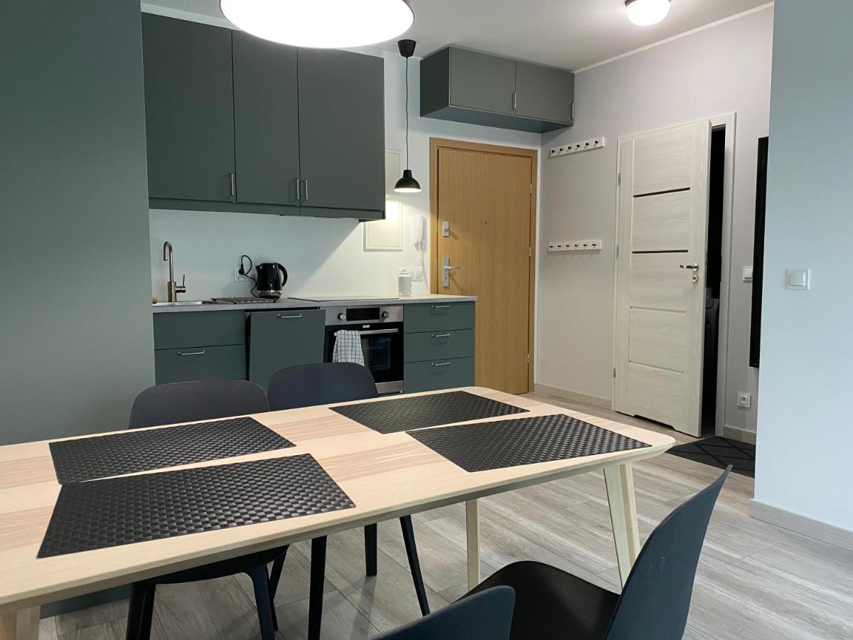 Ekologiczny Z Ogrodkiem Apartment ยาสต์เชอเบีย กูรา ภายนอก รูปภาพ