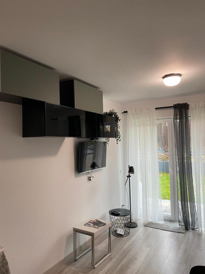 Ekologiczny Z Ogrodkiem Apartment ยาสต์เชอเบีย กูรา ภายนอก รูปภาพ